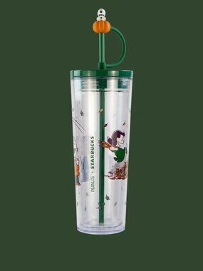 Starbucks x Peanuts Snoopy Pumpkin Cold Cup Tumbler 24oz Fall 2026 Ready To Ship
